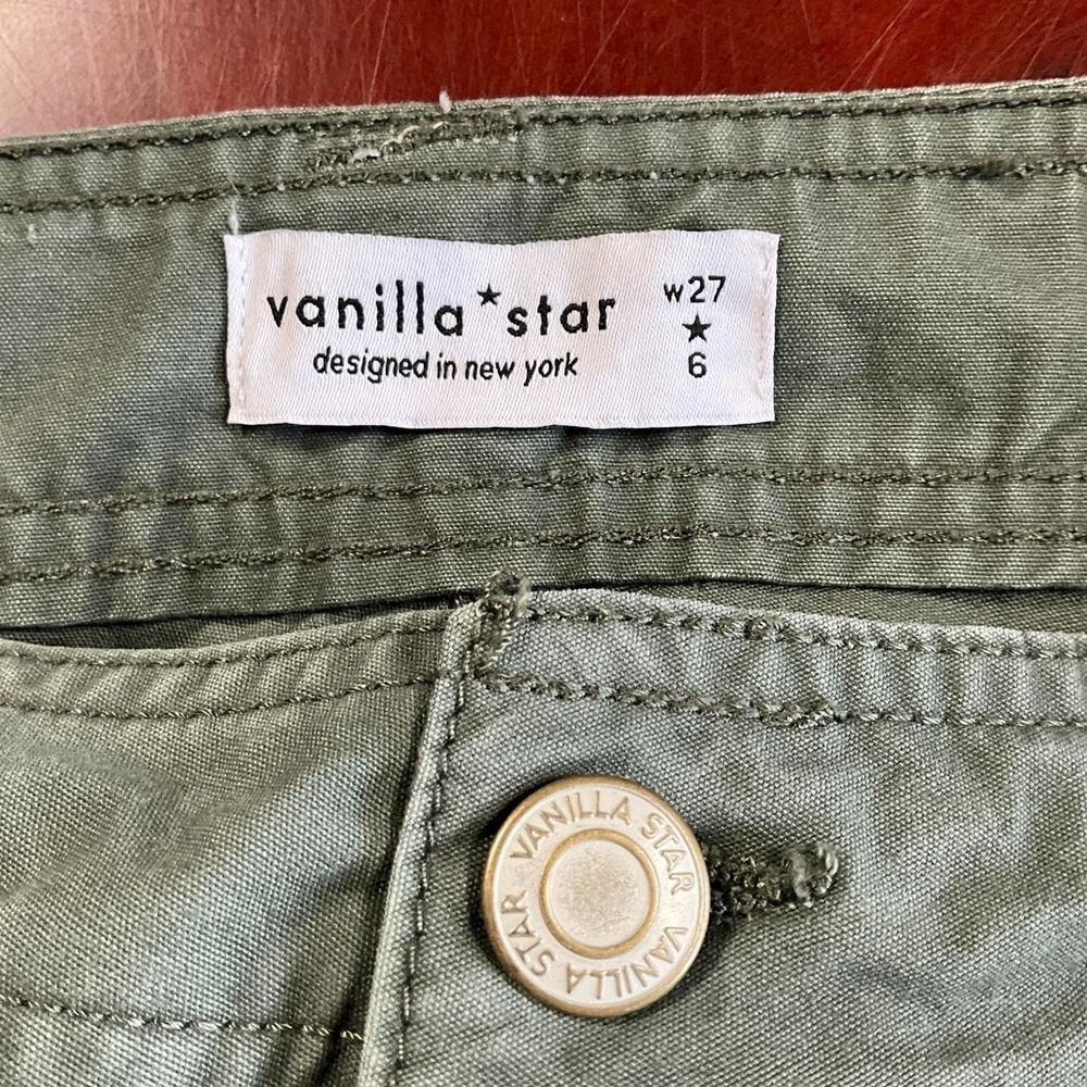 Womens Vanilla Star Khaki Green Utility Cargo Pants Bundle (Size 6) - Picture 12 of 16